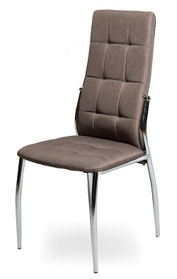 Металлический стул с обивкой из ткани BT-12846